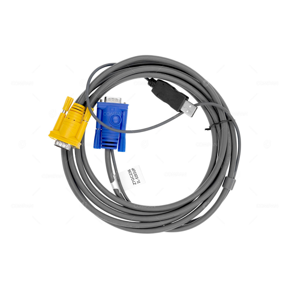 2L-5203UP  ATEN 2L-5203UP USB CABLE 3M KVM FOR CS-72A, CS-74A, ACS-1208A, ACS-1208AL, ACS-1216A, ACS-1216AL